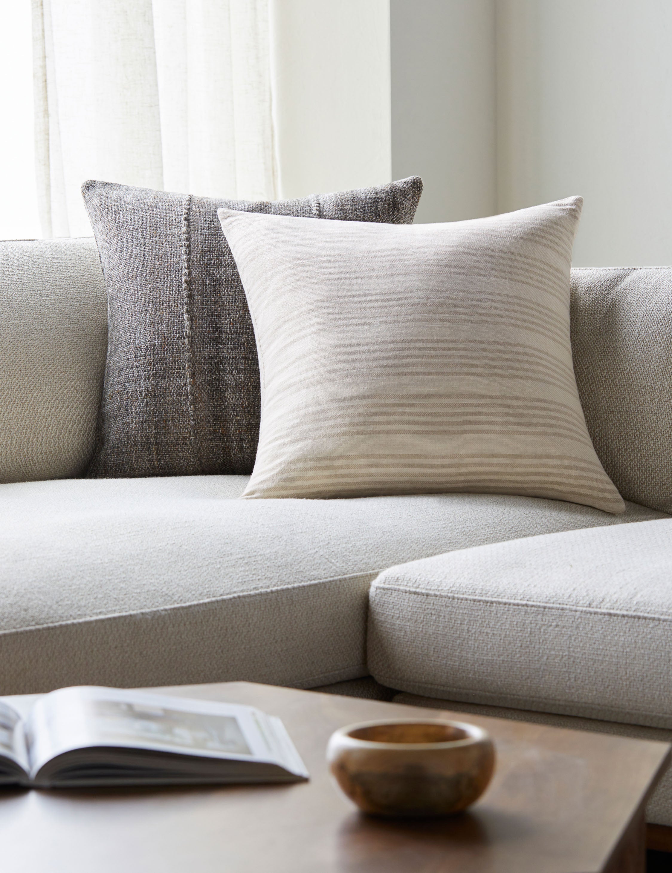 Mindy Linen Pillow by Becki Owens x Surya